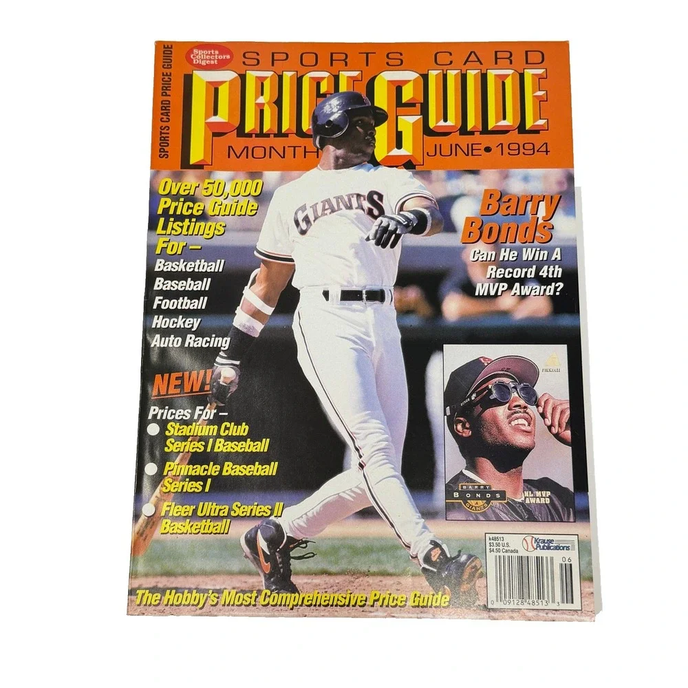 Sports Collectors Digest Price Guide Magazine Lot Cards Intact 1990s 5 Issues